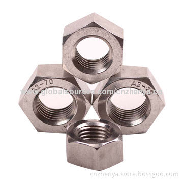Stainless steel DIN934 Hex Nut, from factory